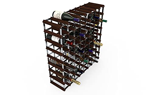 RTA Modular Wijnrek 12 Flessen - Zwart Hout