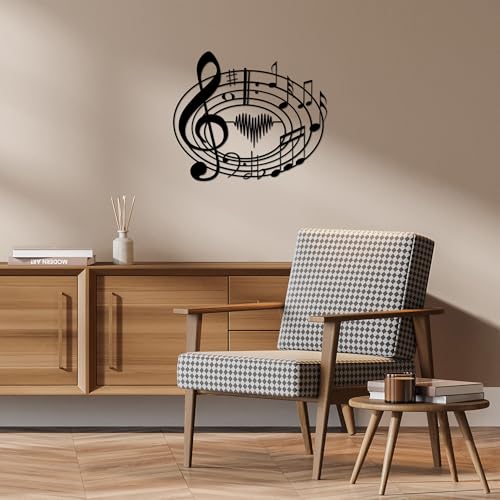 Contemporary Accessory Metal Stylish Black Decorative Metal Wall Accessory, 59 x 70 cm, 100% Metal ...