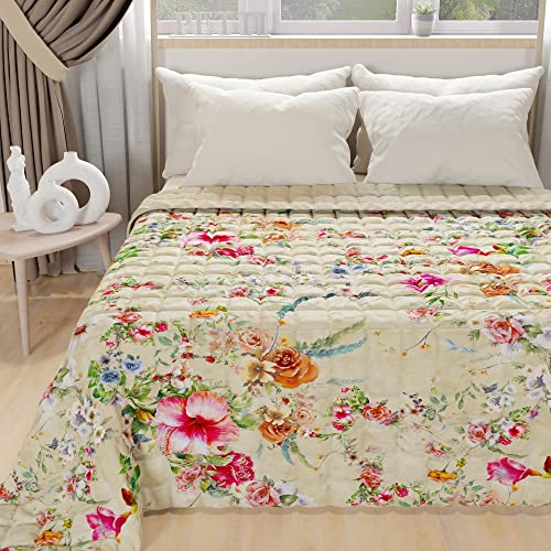 PETTI Herzstück Aus Baumwolle 90x90 Cm – Italienisches Tischdekor, Lidia Rot, Für Küche & Esszimmer
