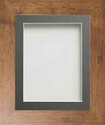 Frame Company Watson Range Rustic 12x10 inch Picture Photo Frame with ...