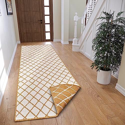 NORTHRUGS Malaga Indoor and Outdoor Reversible Rug - Flat Weave ...