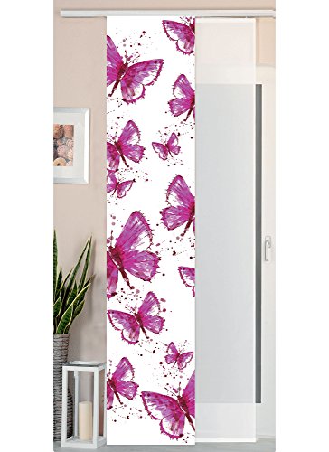 Set Di 2 Tende Trasparenti Gardinenbox 'Uni' – Turchese, Con Occhielli, 175x140 Cm, 100% Poliestere, Per Soggiorno