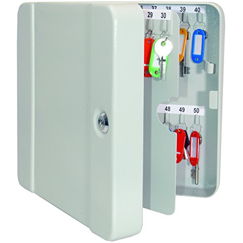 Helix Key Safe Cabinet (50 Key Capacity) grey powder by Amazon ...