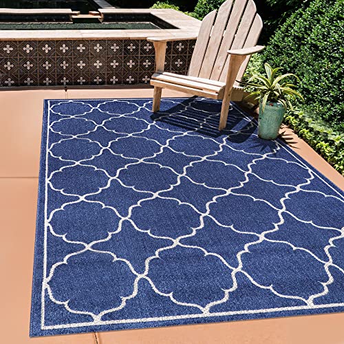 SANAT Outdoor Rug - Weatherproof, Water-Repellent - Indoor/Outdoor Use ...