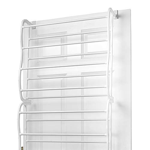 Sunbeam SR00753 Door' 36-Pair Shoe Rack [Misc.], White by Amazon ...