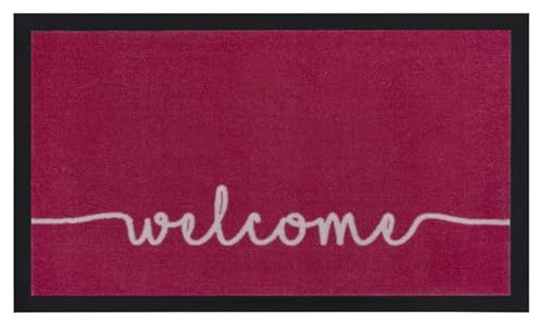 Hanse Home Printy Zerbino Antiscivolo 40x60 Cm, Per Interni/Esterni, Lavabile, Resistente Alle Intemperie, Colore Verde Scuro - 2