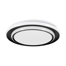 EGLO LED ceiling spot Capasso, minimalist ceiling light fitting, round ...