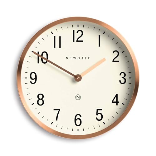 Master Edwards Wall Clock Copper