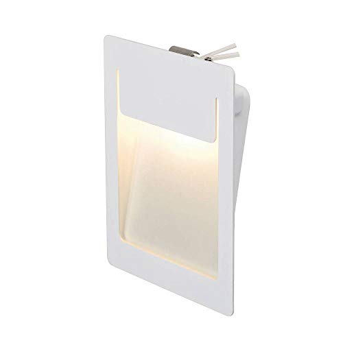 SLV DOWNUNDER PUR 80 Faretti Da Incasso LED Quadrato - Bianco, 3000K, 3,6W - Design Minimalista, Garanzia 5 Anni