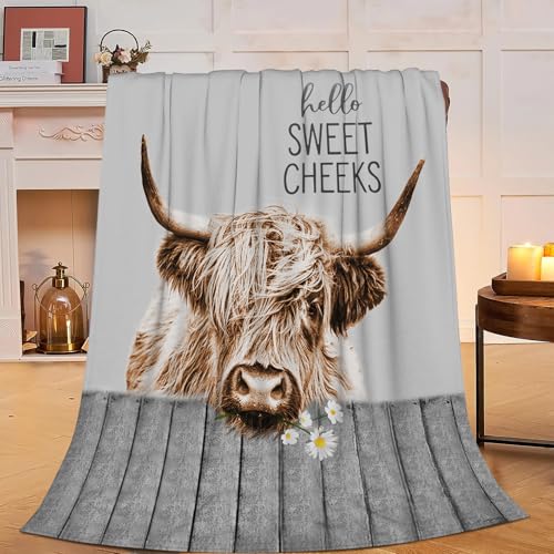 beynepe-highland-cow-blanket-cute-farmhouse-cow-print-plush-throw