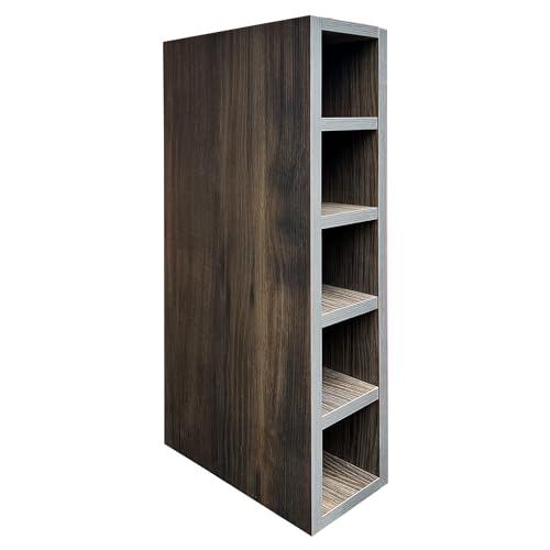 highdecora Slim Wine Rack Cabinet – Narrow Vertical Wine Rack Base or ...