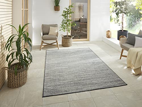 ELLE Decoration Indoor and Outdoor Mèlange - Flat Weave Reversible Rug ...