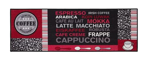 andiamo Cafe Rug Runner Cream - Kitchen Runner Hallway Runner with ...