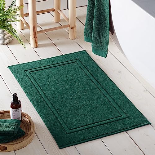 Drift Home - Emerald Bath Mat (50 x 80cm) - Soft & Absorbent - 550GSM ...