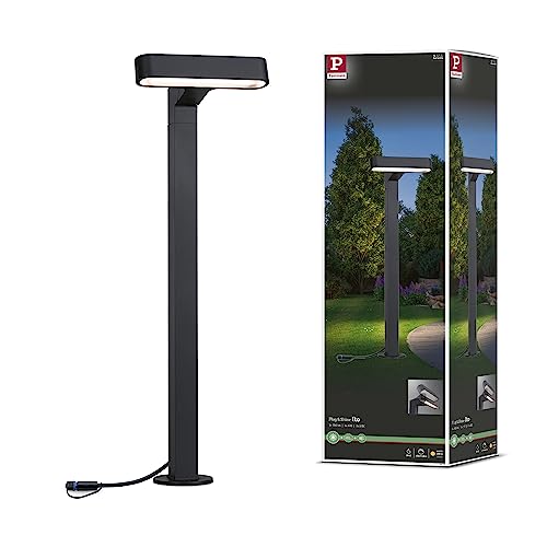 Borne extérieure Plug & Shine ITO horizontal IP65 6W 3000K anthracite