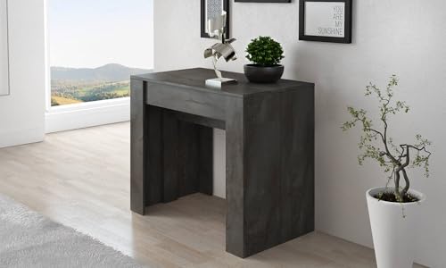 Dmora - Extendable console Maclodio, transformable into a dining table ...