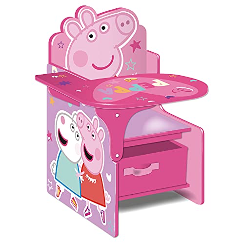 Peppa Pig Houten Schoolbus/Vormenstoof Peppa Pig Houten Schoolbus/Vormenstoof