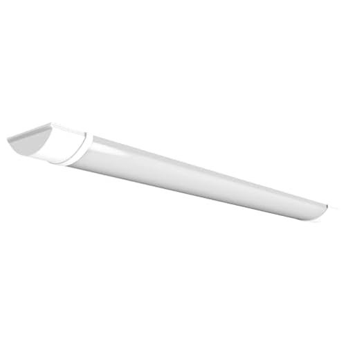 4lite Indoor Batten (White) 1700lm 2ft Daylight IP20 Rated Twin LED ...