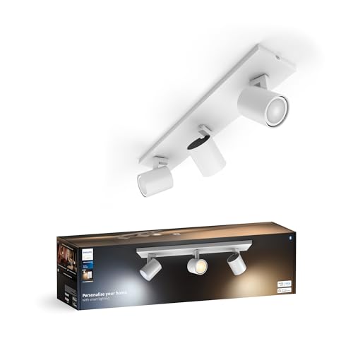 Philips Hue White Ambiance Runner Tunable Smart LED 3-Spot Ceiling ...