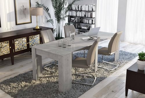 Dmora - Extendable console table Alberique, Table with extensions ...
