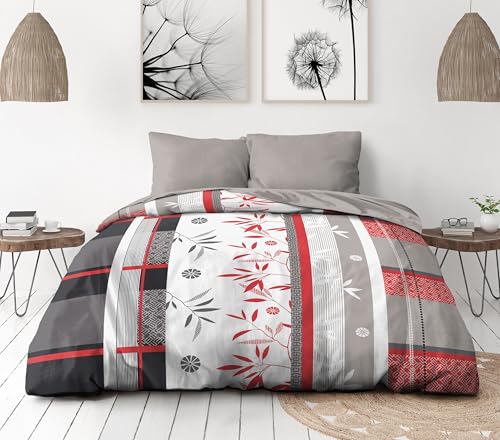 Parure de couette 3 pièces - HOME LINGE PASSION - HP72066 - Microfibre