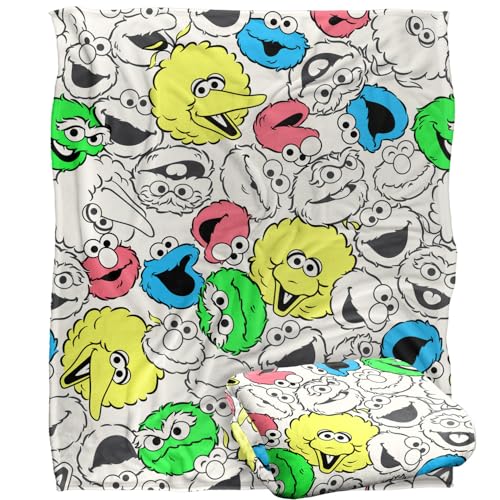 Sesame Street More Cookies – Manta Con Licencia Oficial De Tacto Sedoso Manta Super Suave 36 X 58 Pulgadas