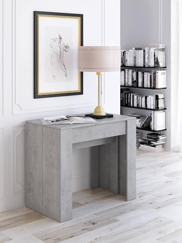 Dmora - Extendable console Maclodio, transformable into a dining table ...