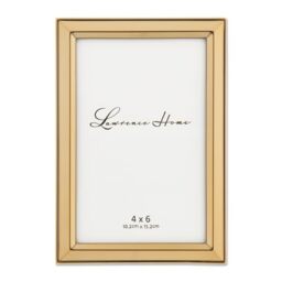 Lawrence Frames 3x5 Gold Metal Classic Bevel Picture Frame by Amazon ...