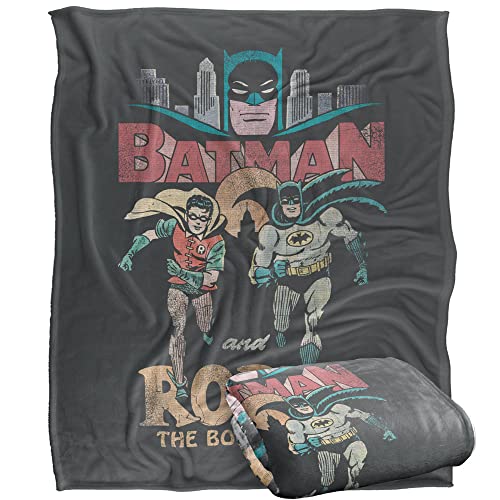 BATMAN Classic Tv Classic Duo Officially Licensed Silky Touch Super ...