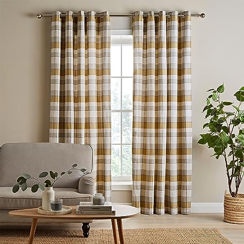 Catherine Lansfield Brushed Cotton Thermal Check 46x72 Inch Lined ...