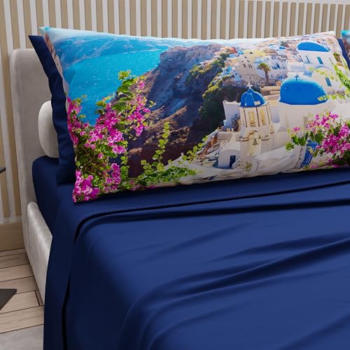 PETTI Artigiani Italiani - Edredón de Invierno para Cama Doble Cara