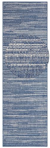 Elle Decoration Indoor and Outdoor Mèlange - Flat Weave Reversible Rug ...