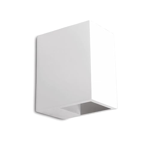 Integral LED Arta Indoor Decorative Paintable Plaster Up & Down Wall ...