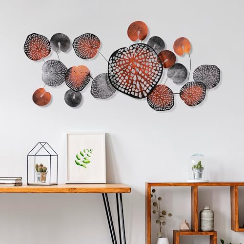 Contemporary Accessory Metal Handmade Decorative Metal Wall Accessory, 125 x 62 x 4 cm, 100% Metal ...