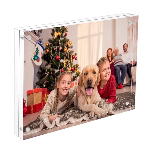 8.5x11 Acrylic Magnetic Picture Frame | Fridge Frame For Certificates, Photos & Recipes - View #10