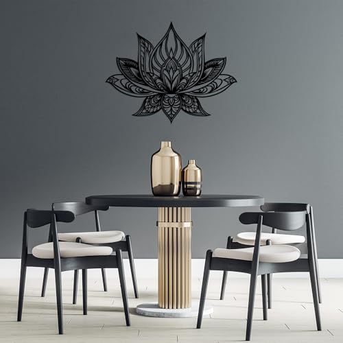 Contemporary Accessory Metal Stylish Black Decorative Metal Wall Accessory, 70 x 44 cm, 100% Metal ...