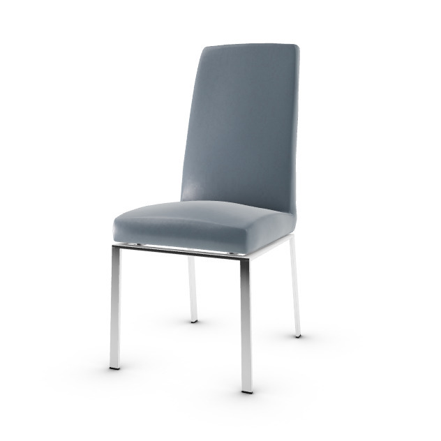 Calligaris Bess CS1367 Dining Chair Skuba Grey / P16 Matt Grey by