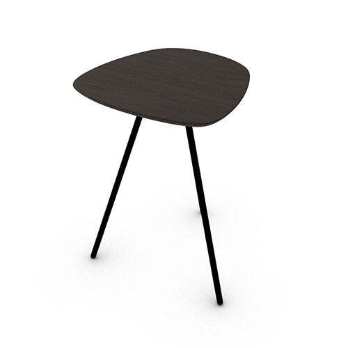 Calligaris Tweet CS5085-D Side Table - P12 Smoke / P15 Matt Black