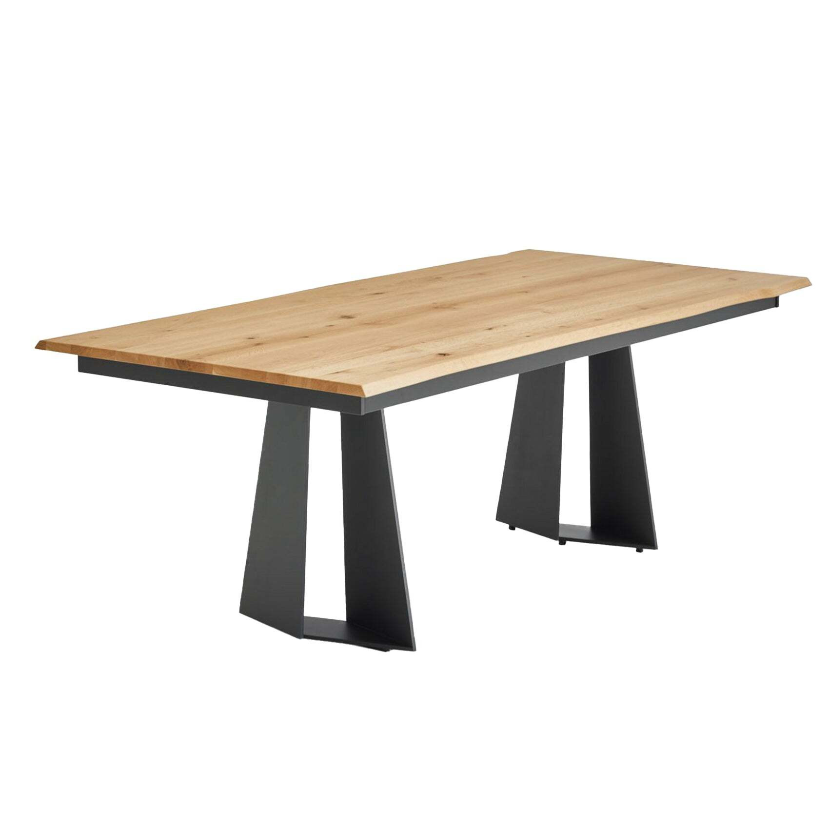 Venjakob Chic ET674 Naturally Curved Edge Extending Dining Table by ...
