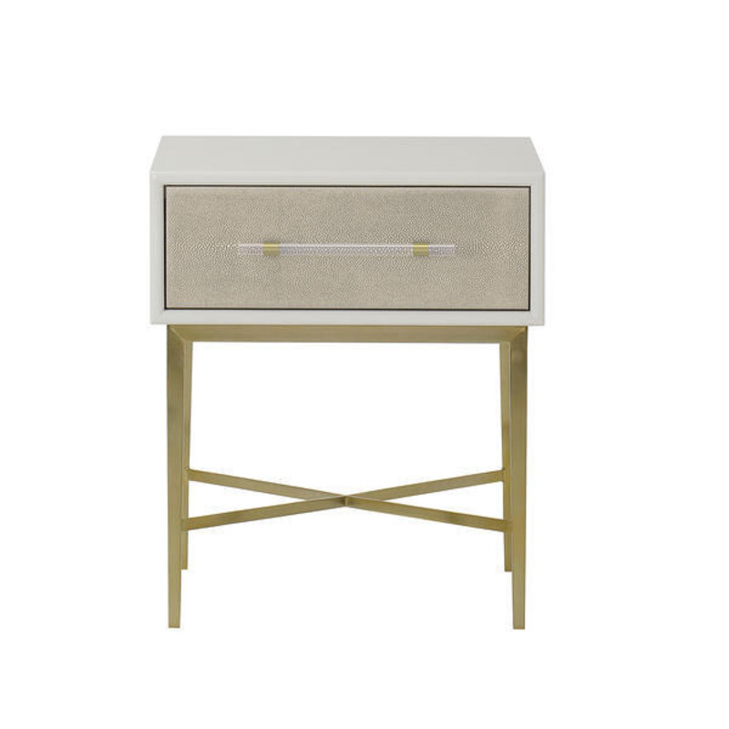 Alice Ivory, Bedside Table Andrew Martin Ivory by Andrew Martin