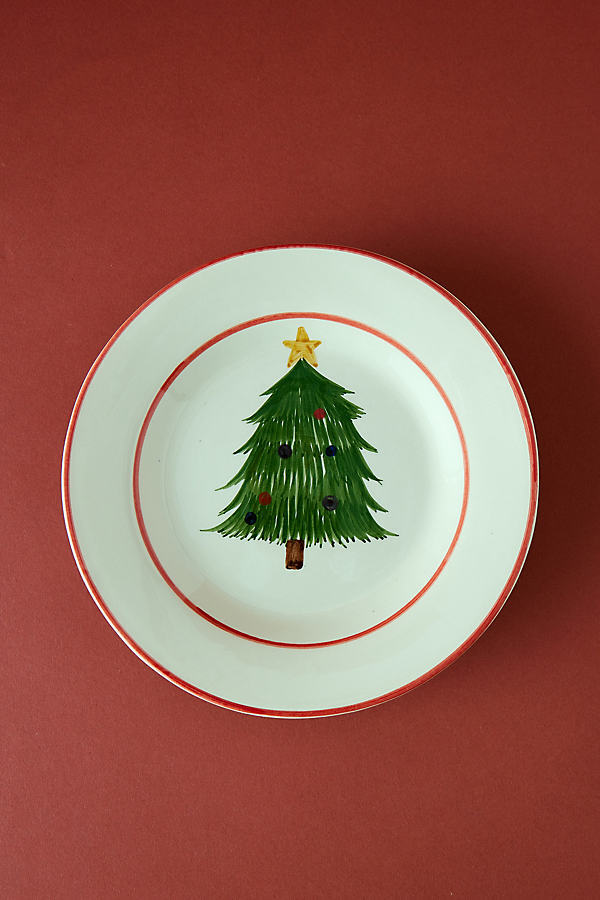 Anna + Nina Christmas Morning Breakfast Plate by Anthropologie