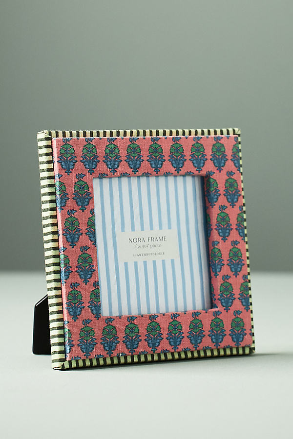 Nora Printed Fabric Photo Frame by Anthropologie | uFurnish.com