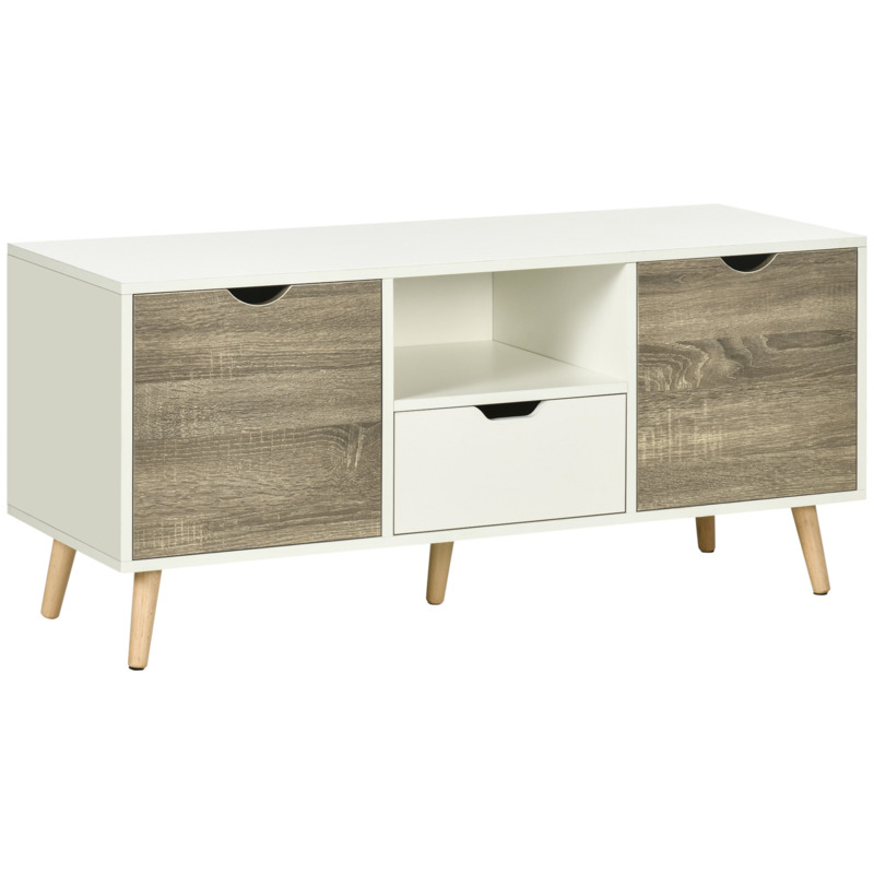 TV Unit for TVs up to 50 Inches, TV Stand with Storage