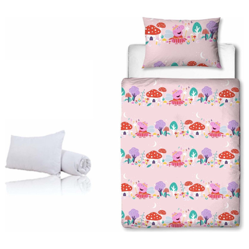 Peppa Pig Magic Print Multicolor Bedding Set Toddler by Argos