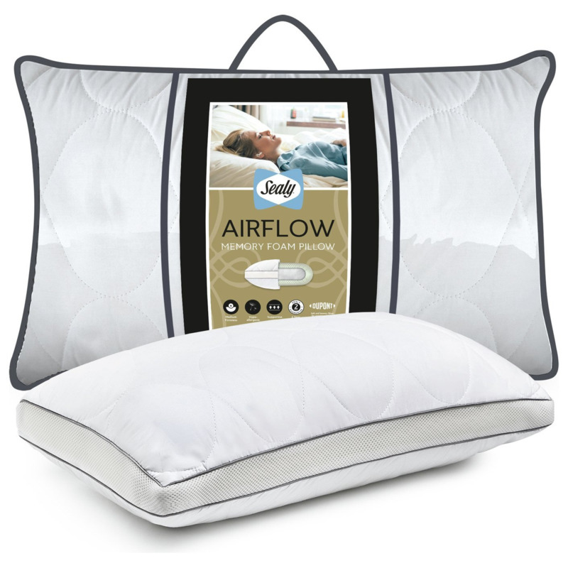 Sealy Airflow Memory Foam Pillow by Argos