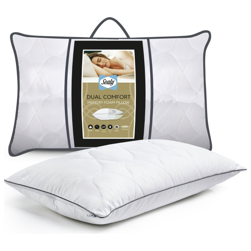 Sealy Dual Comfort Memory Foam Pillow by Argos