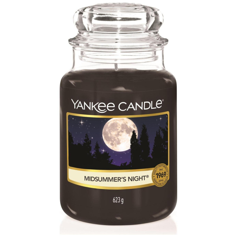 Yankee Candle Large Jar Candle Midsummers Night by Argos