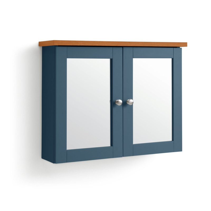 Argos Home Livingston Double Mirrored Wall Blue by Argos