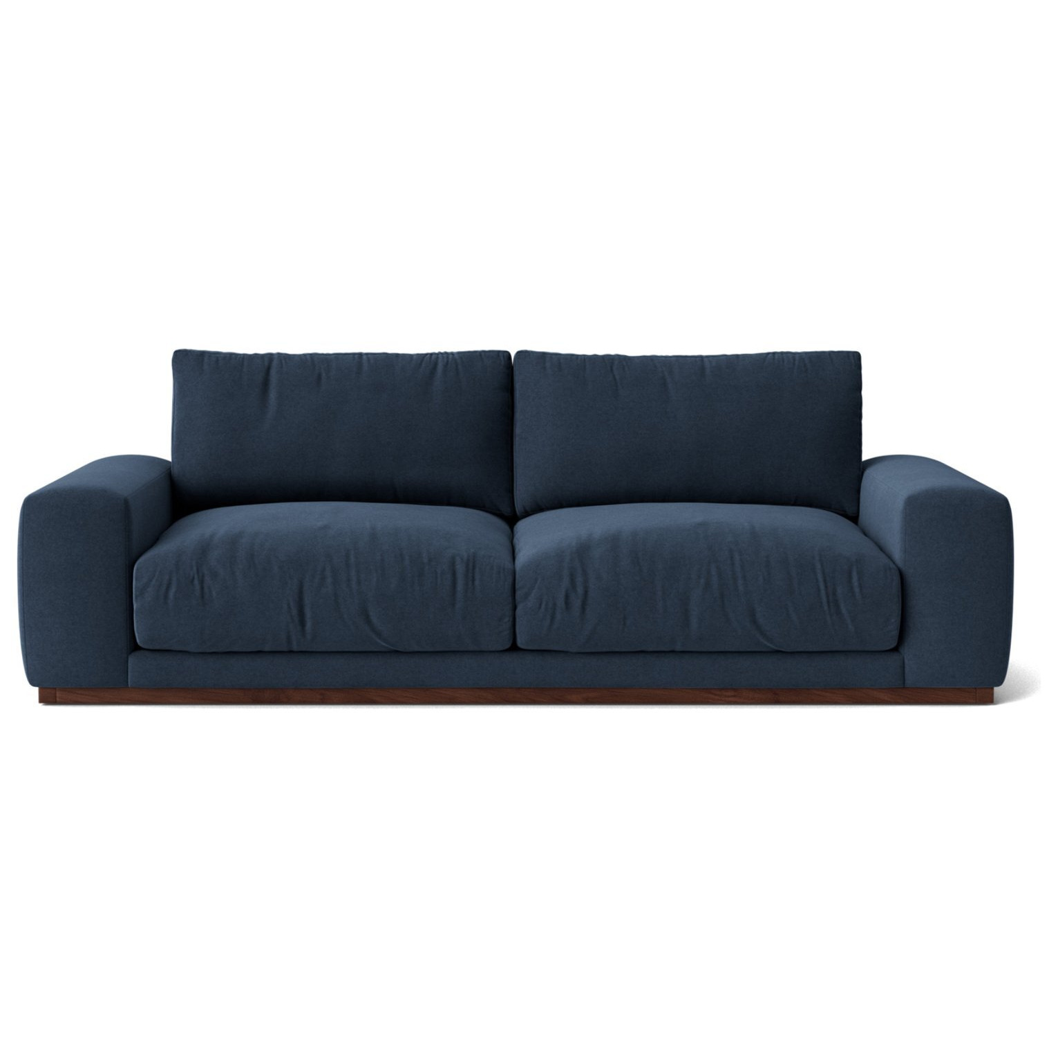 Swoon Denver Fabric 3 Seater Sofa Indigo Blue by Argos