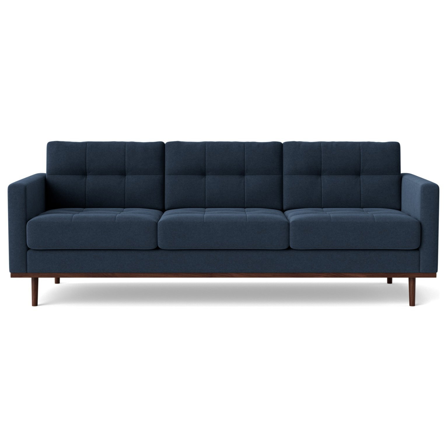 Swoon Berlin Fabric 3 Seater Sofa Indigo Blue by Argos